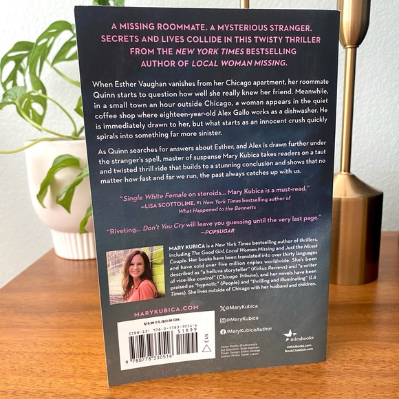 Don’t You Cry by Mary Kubica A Novel New York Times Bestselling Author Book - Picture 2 of 3